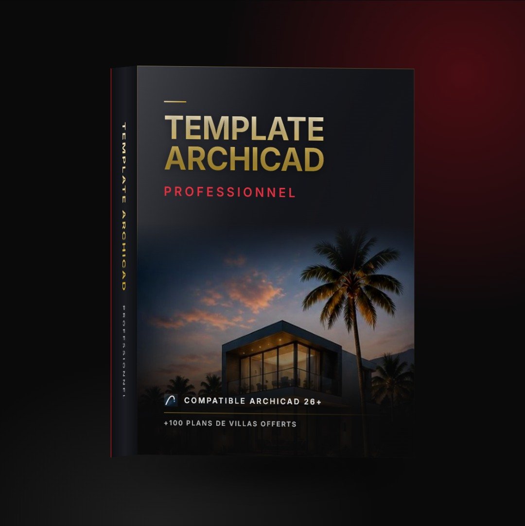 Aperçu du Template ArchiCAD Professionnel